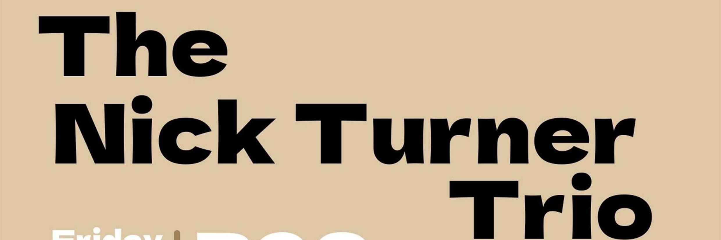 The Nick Turner Trio 