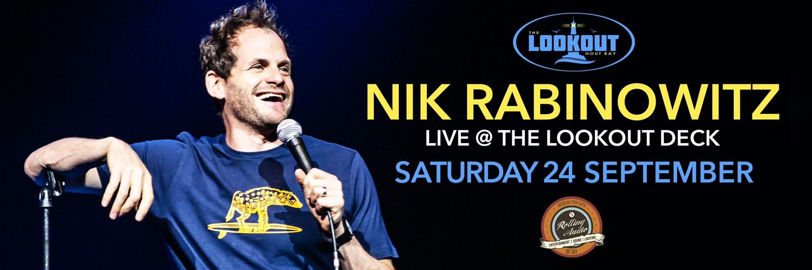 Nik Rabinowitz live at the Lookout