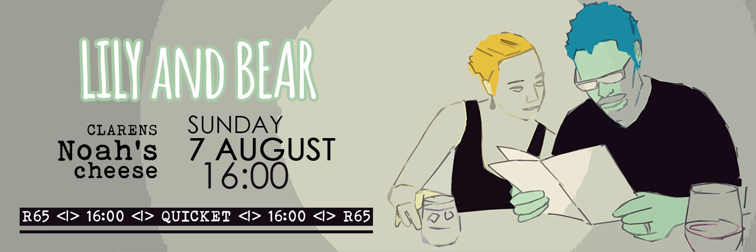 Lily and Bear live at Noah's Cheese