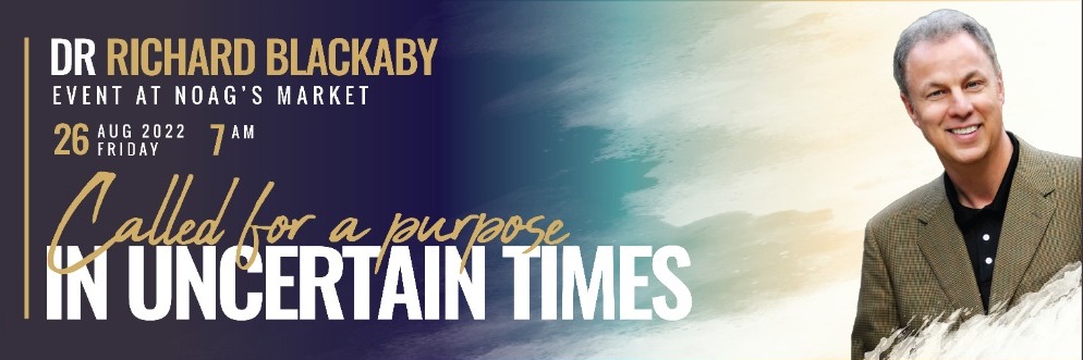 Richard Blackaby @Noags - Called in uncertain times