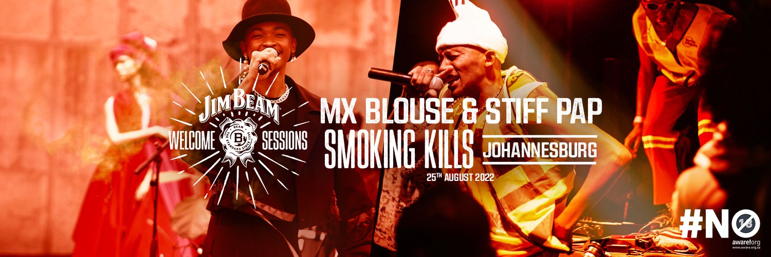 Jim Beam Welcome Sessions: Mx Blouse and Stiff Pap at Smoking Kills (JHB)