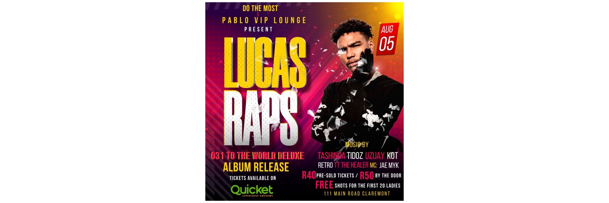 Lucasraps 031 To The world 2.0 Album release 