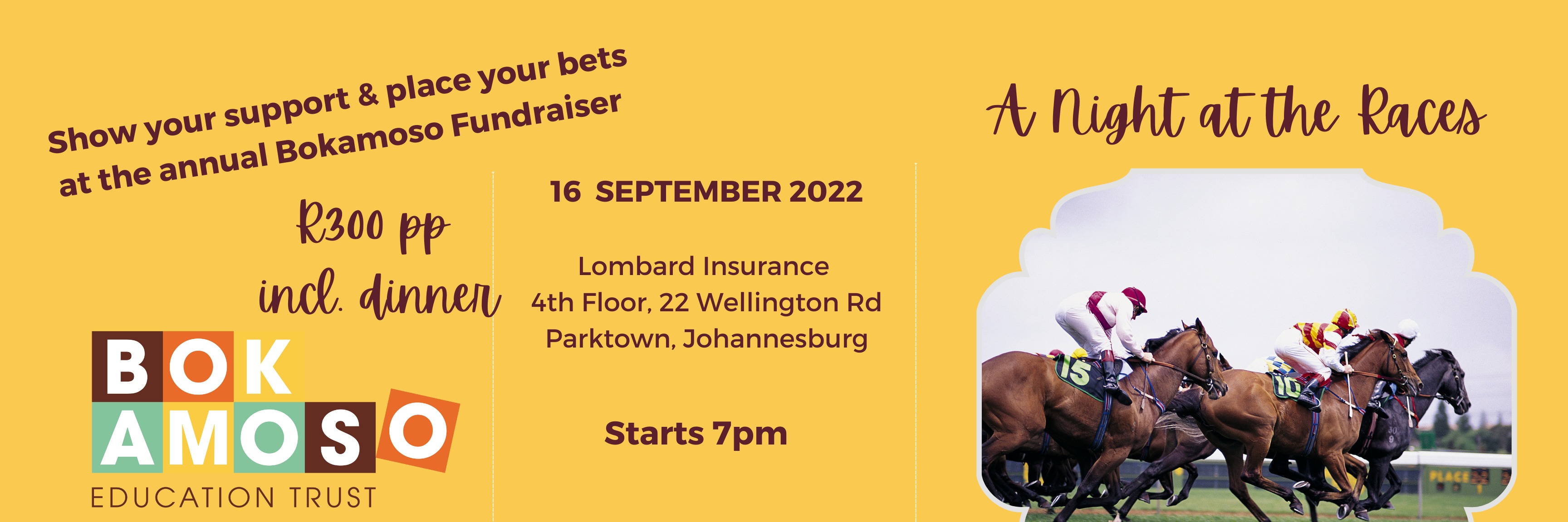 Bokamoso Night at the Races Fundraiser 