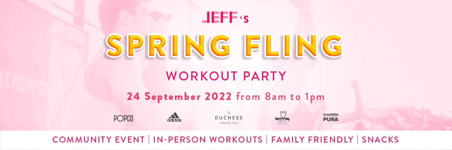 JEFF Spring Fling Workout Party 