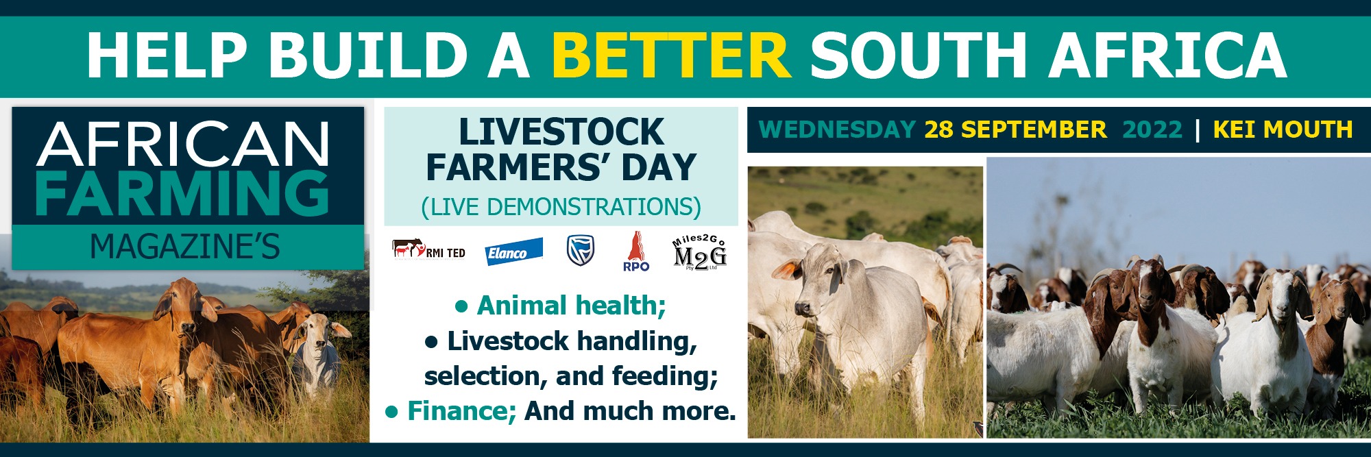 AFRICAN FARMING FARMERS’ DAY – KEI MOUTH, EAST LONDON