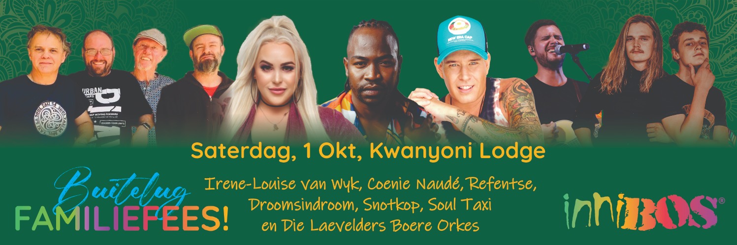 Innibos Buitelug Familiefees Saterdag