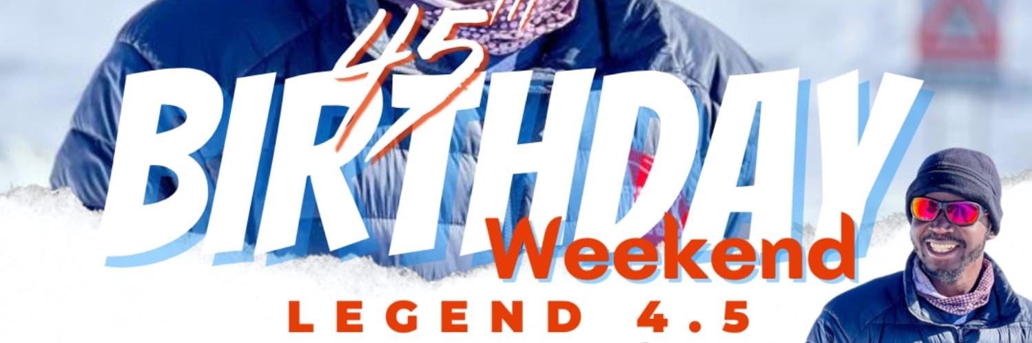 45th birthday weekend camp.