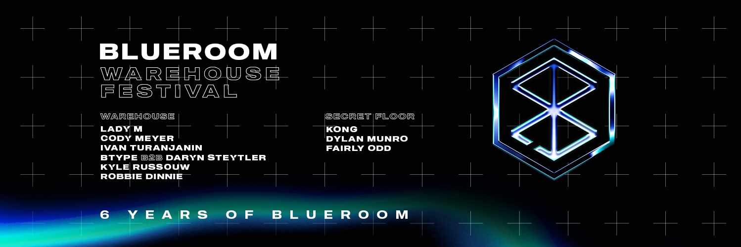 Blueroom Warehouse Festival // 6 Years of Blueroom