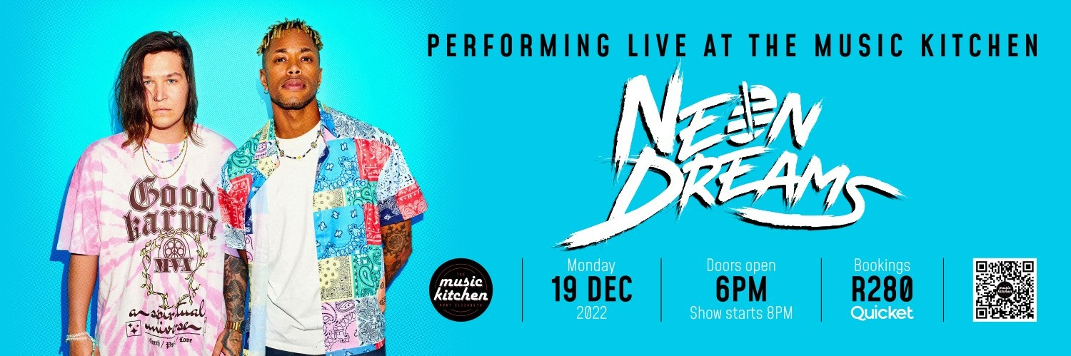 Neon Dreams live at The Music Kitchen PE - Mon 19th Dec 2022
