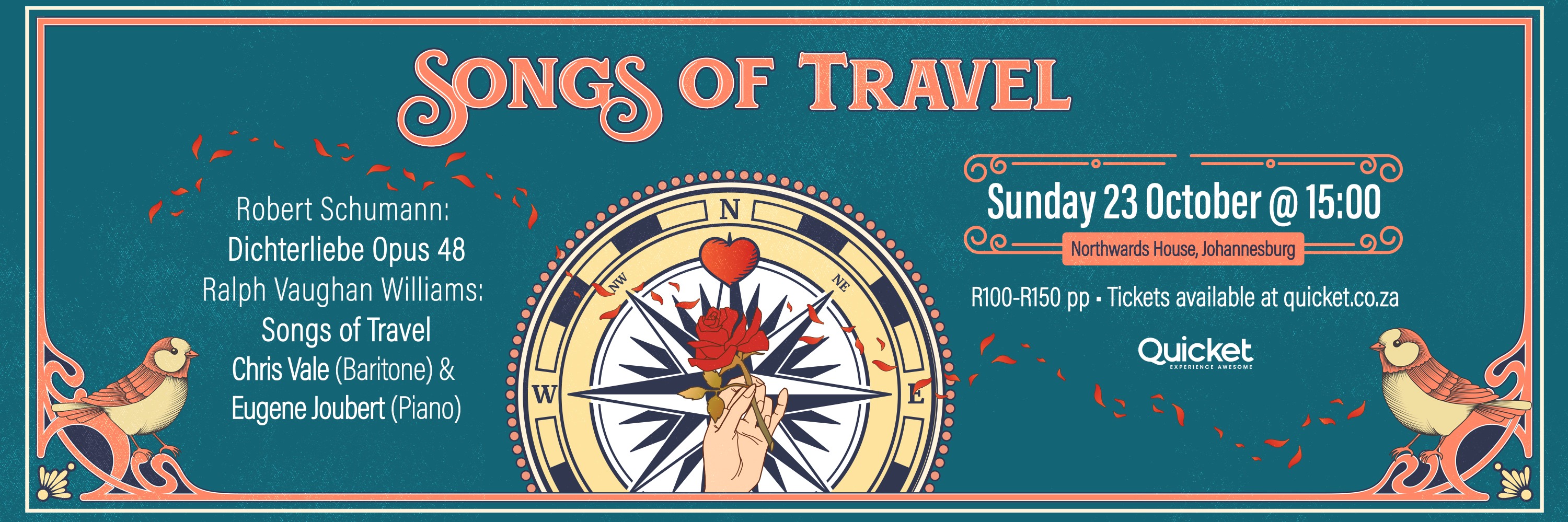 Songs of Travel - Music by Robert Schumann and Ralph Vaughan Williams