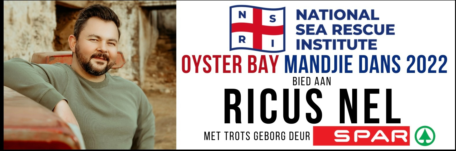 NSRI Oesterbaai Mandjie Dans met Ricus Nel - trots geborg deur SPAR