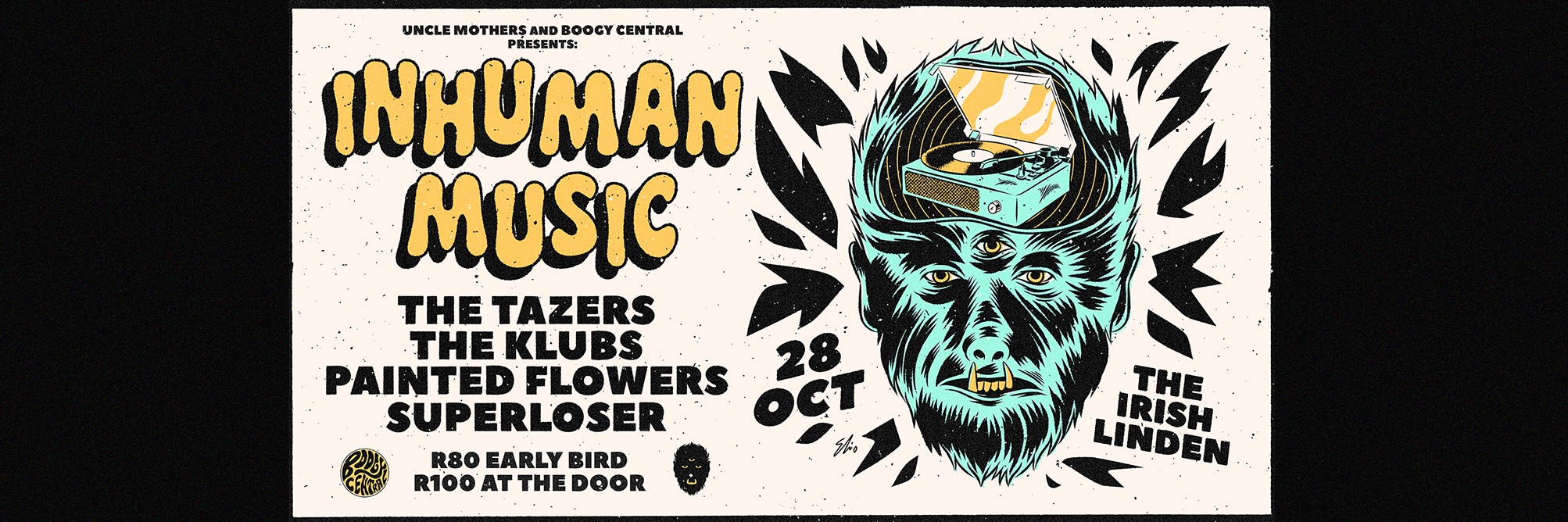 Uncle Mothers & Boogy Central presents Inhuman Music