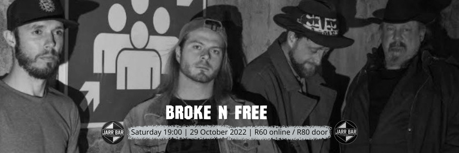 Broke 'N' Free LIVE at JARR Bar Pretoria