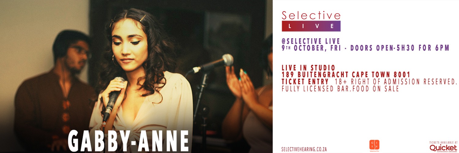 Gabby-Anne at Selective Live