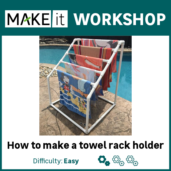 Book tickets for How to Make a towel rack holder (R300) Kinga