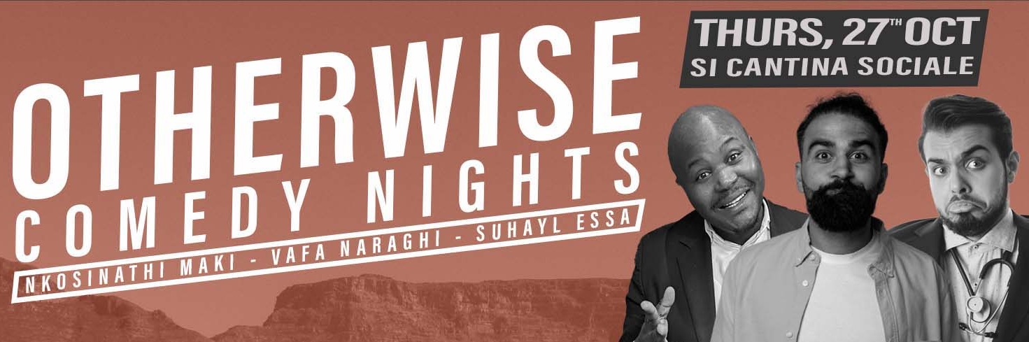 Otherwise Comedy Nights - 27th October 2022