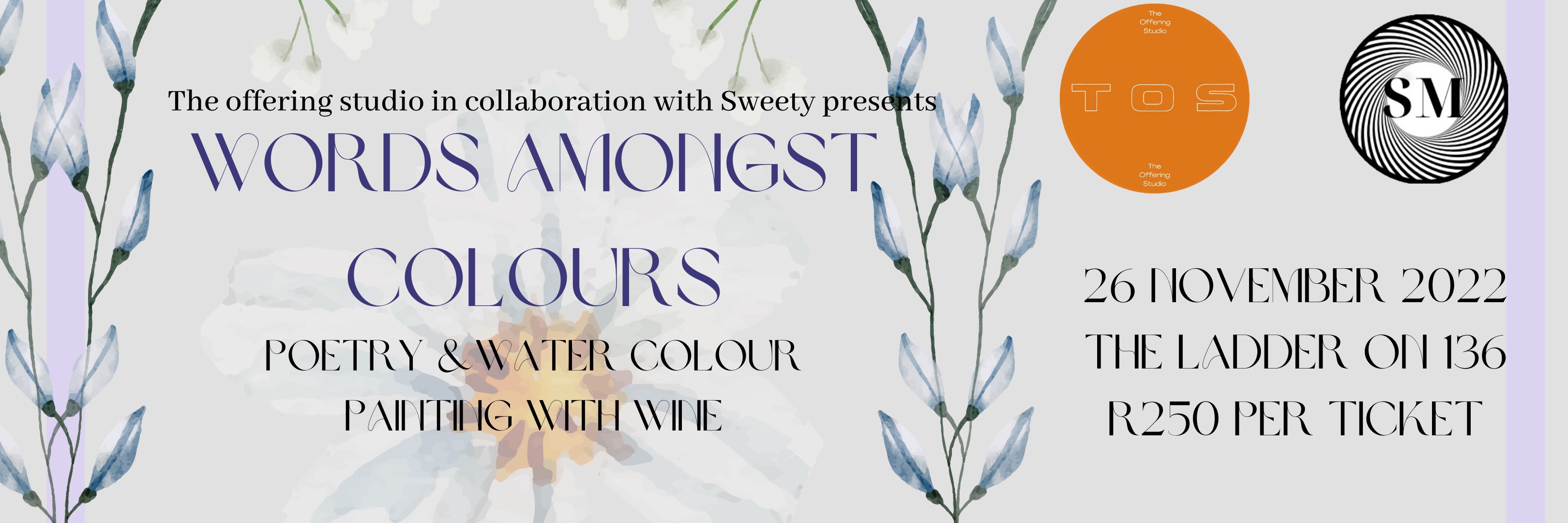 Book tickets for Words Amongst Colour