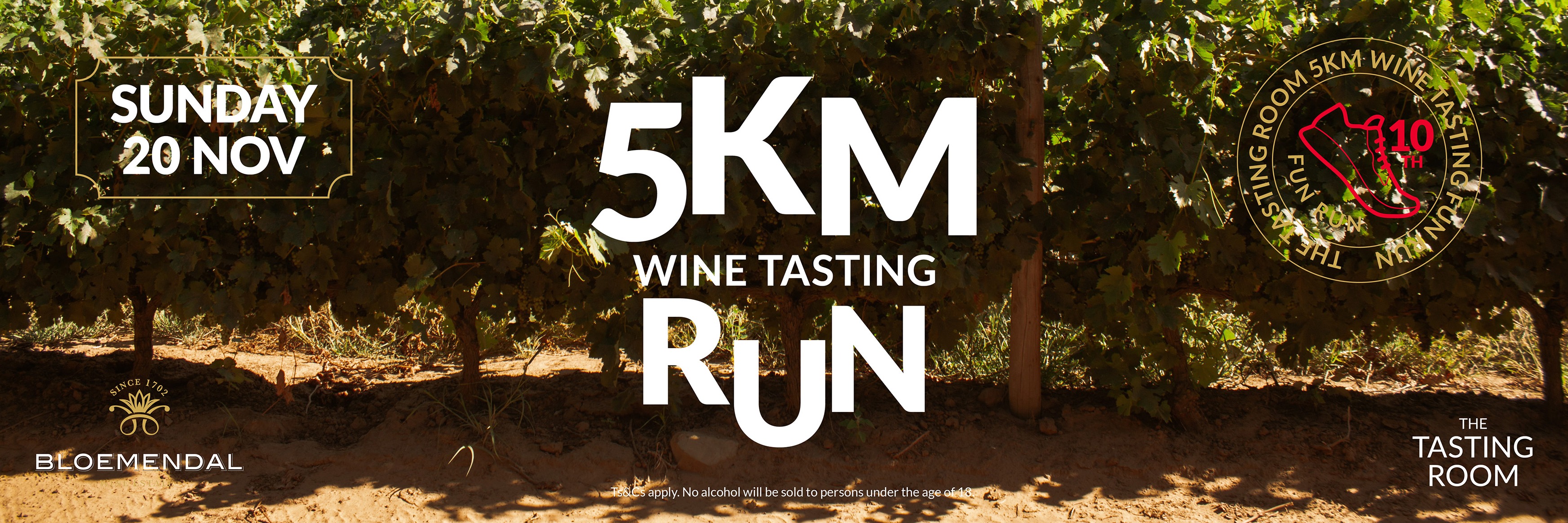 10th 5KM Wine Tasting Fun Run