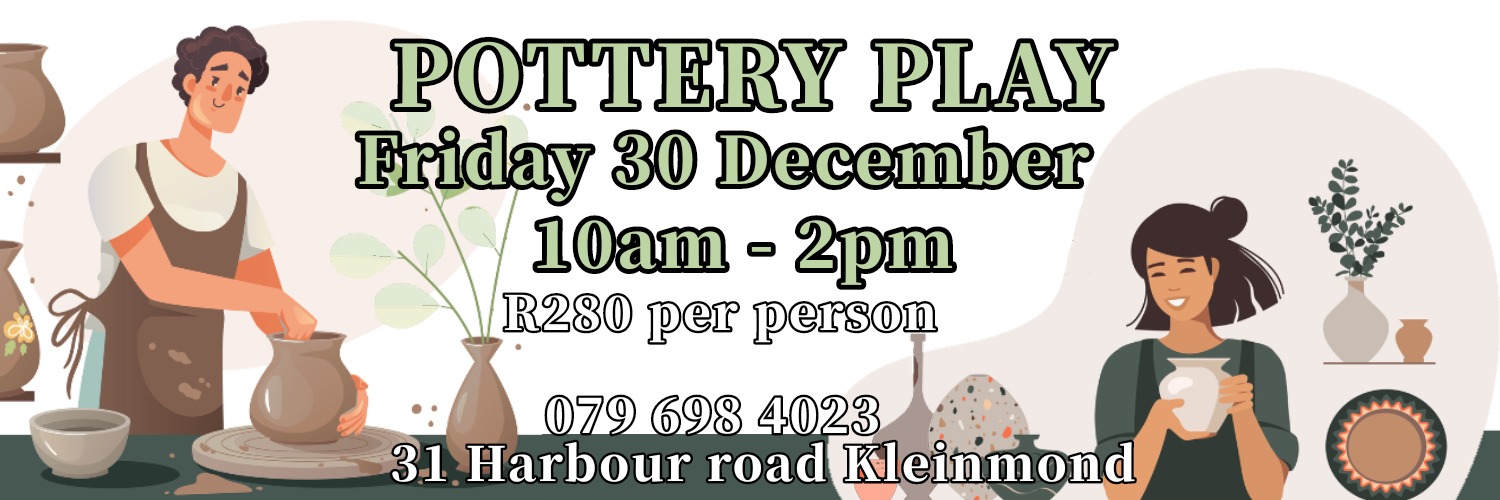 Book tickets for POTTERY PLAY with CLAY Morning class 30 December 2022