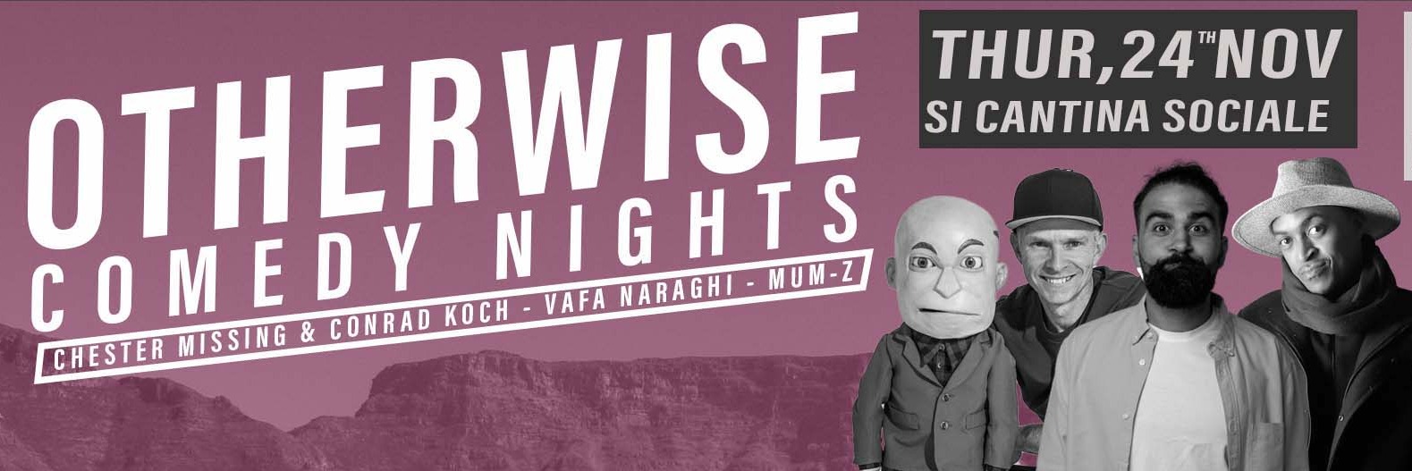 Otherwise Comedy Nights - 24th November 2022