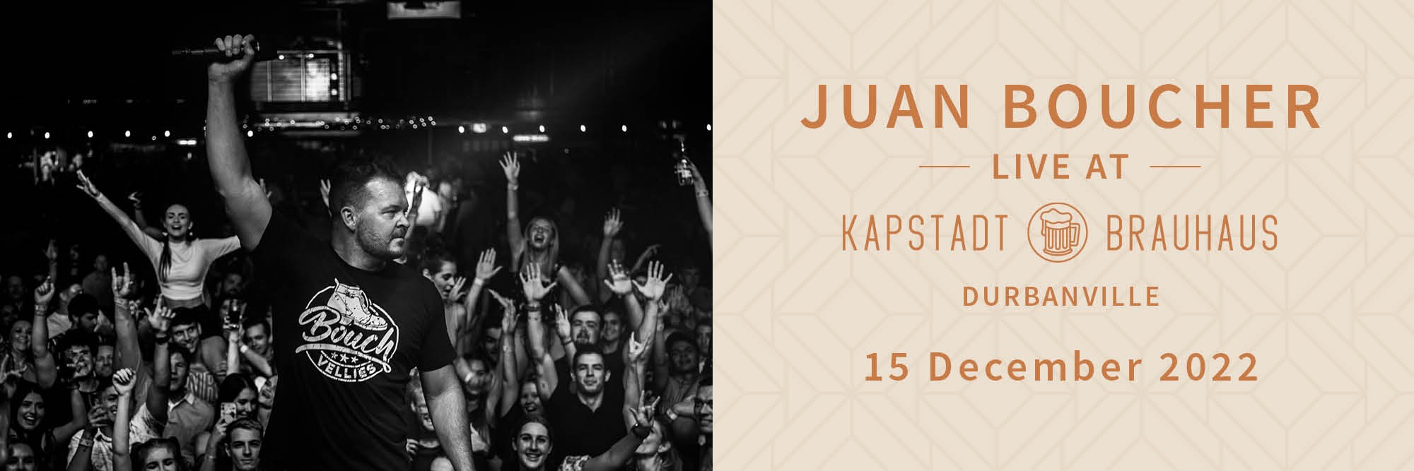 Juan Boucher live by Kapstadt Brauhaus Durbanville