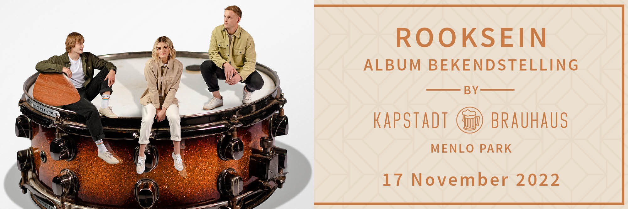 Rooksein live / Album Bekendstelling by Kapstadt Brauhaus Menlo Park