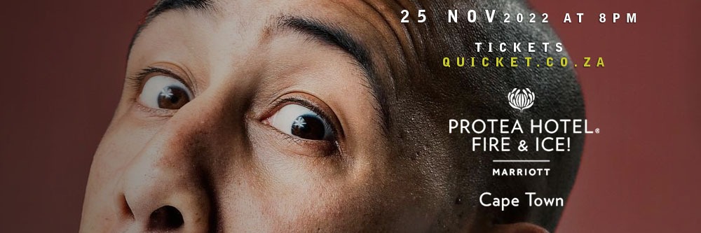 Keenan Cerff LIVE in Cape Town at The Protea Hotel Fire & Ice! 25 Nov 2022