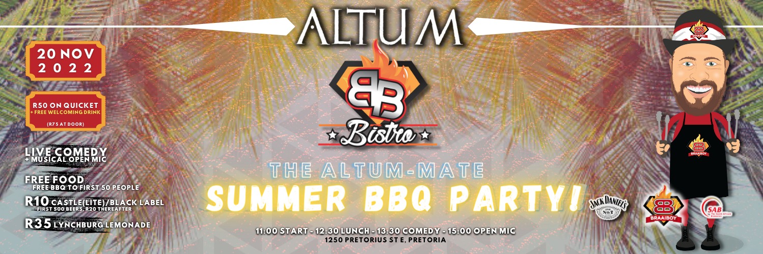 ALTUM-Mate BBQ Party - Summer Party (20 Nov)