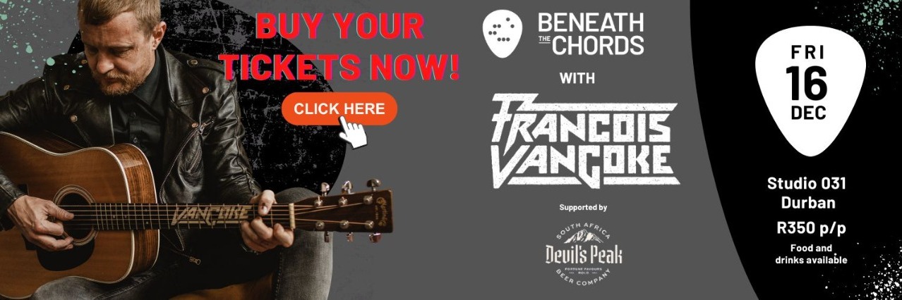 Beneath The Chords presents Francois van Coke Live at Studio 031 (Durban)