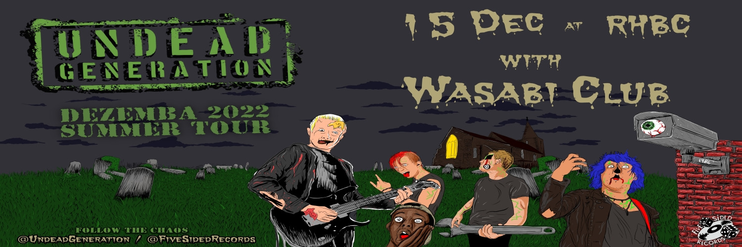 Undead Generation and Wasabi Club LIVE at Richmond Hill Brewing Co