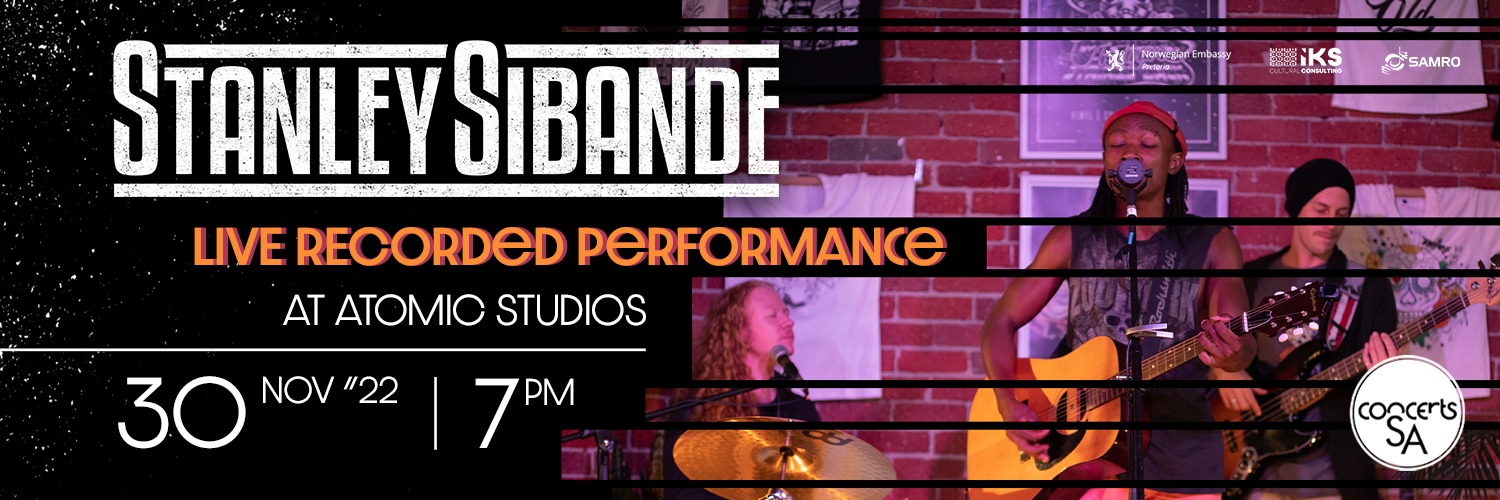 Book tickets for Stanley Sibande Live Studio Recording at Atomic