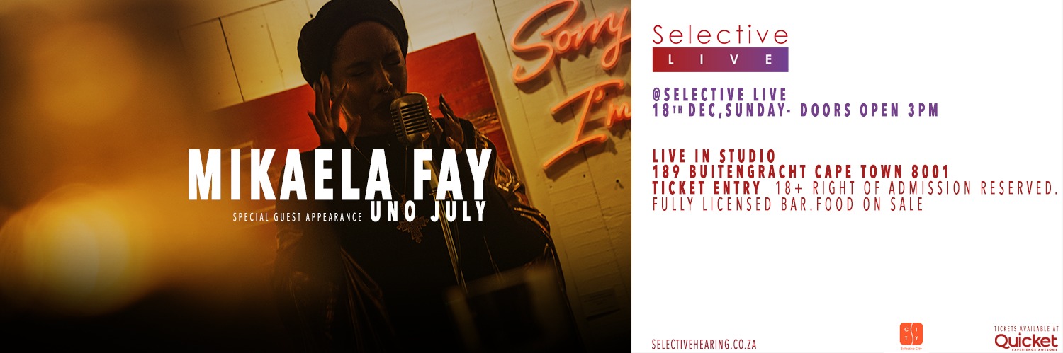 Mikaela Fay at Selective Live with Special Guest Appearance Uno July