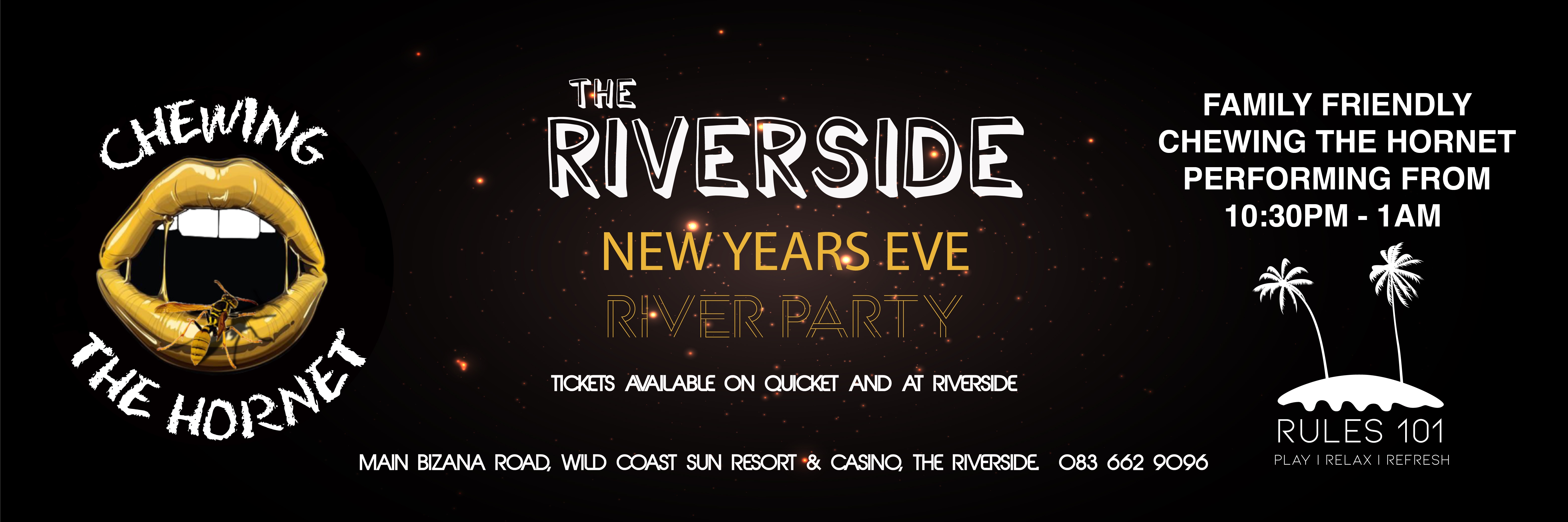 The Riverside New Years Eve River Party