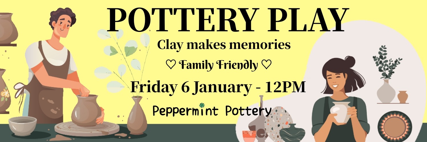 POTTERY PLAY with CLAY | Morning class | 6 January 2022