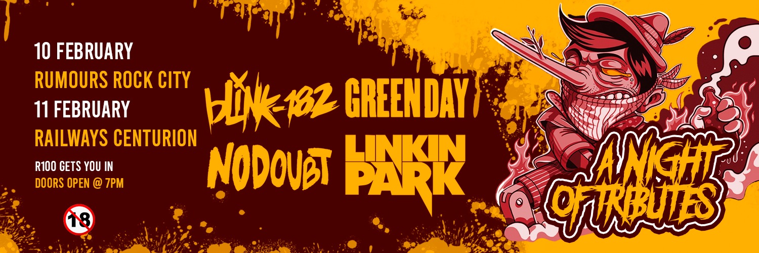 Book tickets for A NIGHT OF TRIBUTES Rumours Rock City