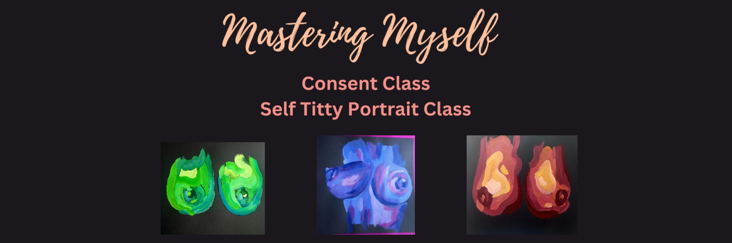 Paint yourself, self titty class