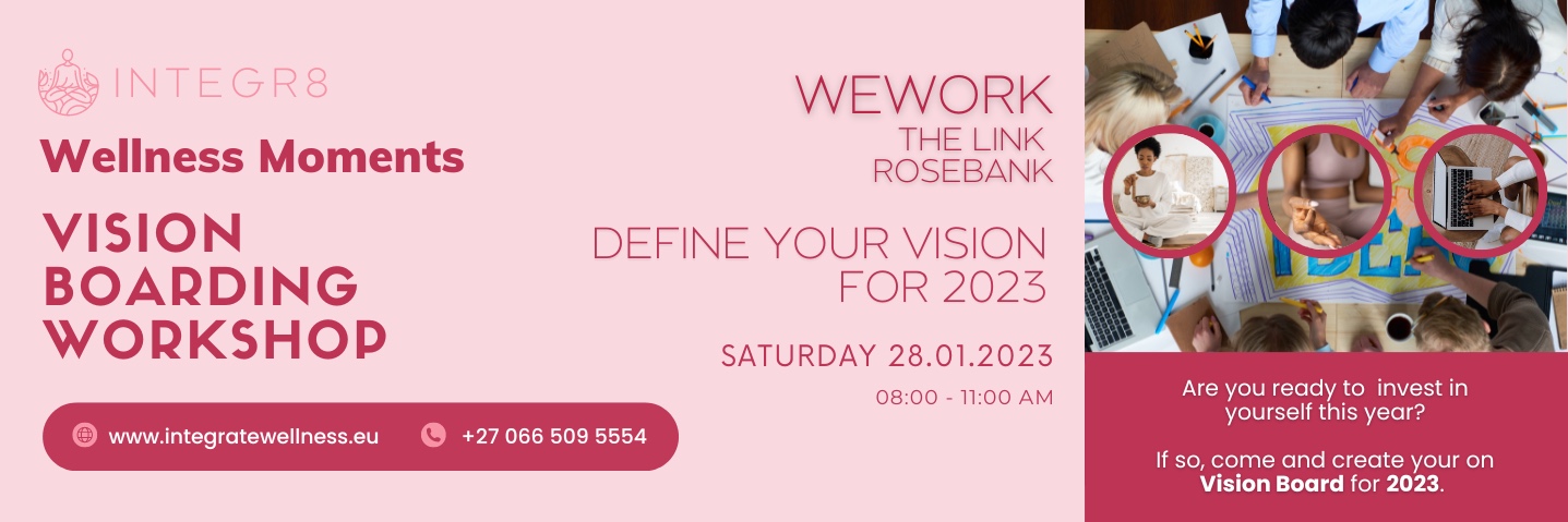 Vision Boarding Workshop - Defining Your Vision For 2023 (Sat 28th Jan)