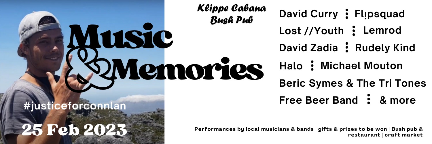 #Justiceforconnlan Music & Memories Concert 