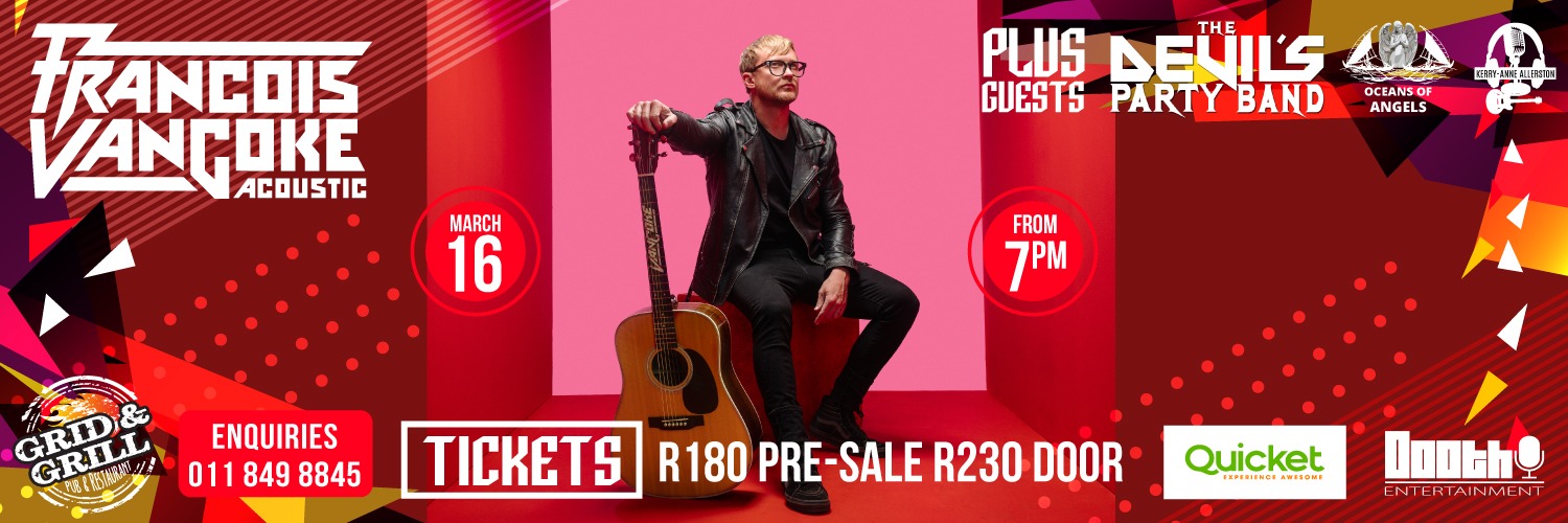 Francois van Coke Acoustic Live at Grid & Grill