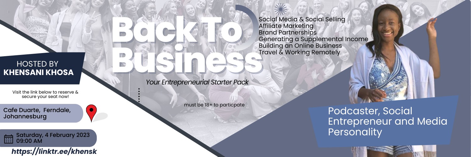 Back To Business With Khensani Khosa