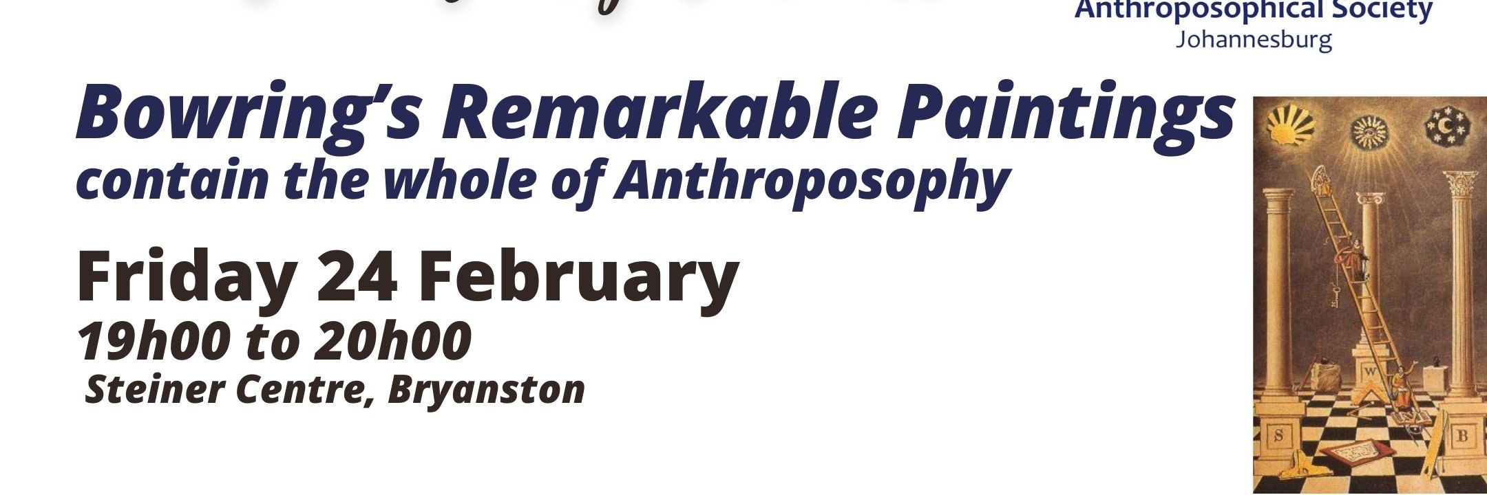 TALK: Bowring’s Remarkable Paintings contain the whole of Anthroposophy