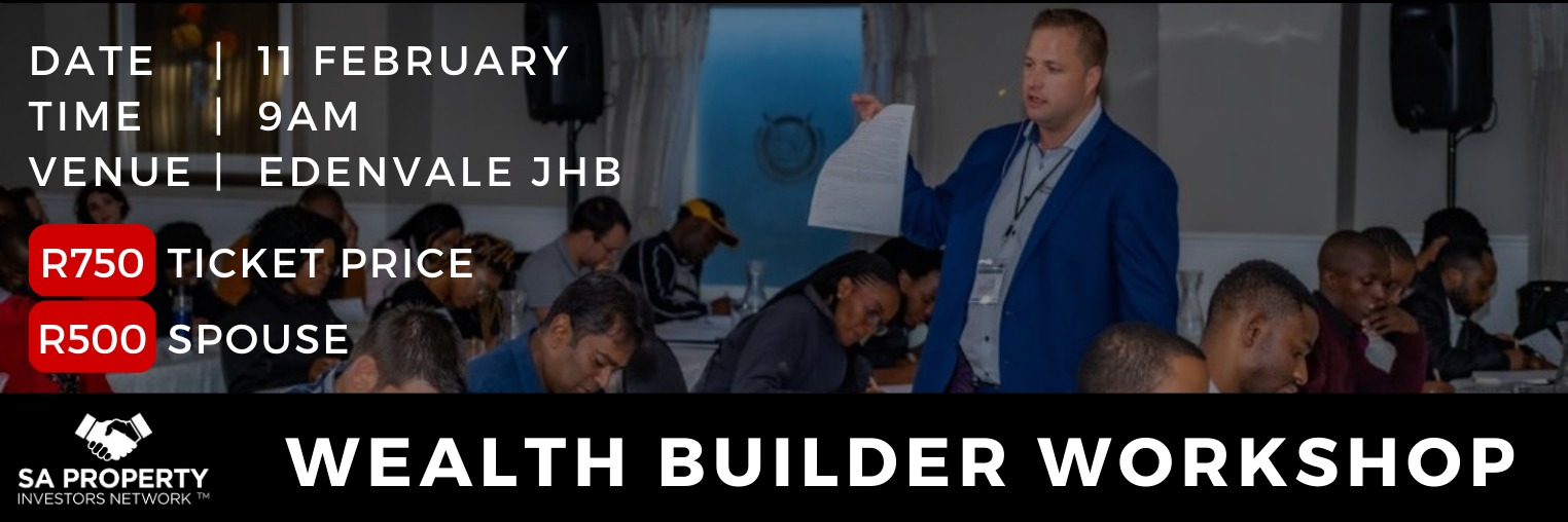 1 Day Wealth Builder Workshop - JHB