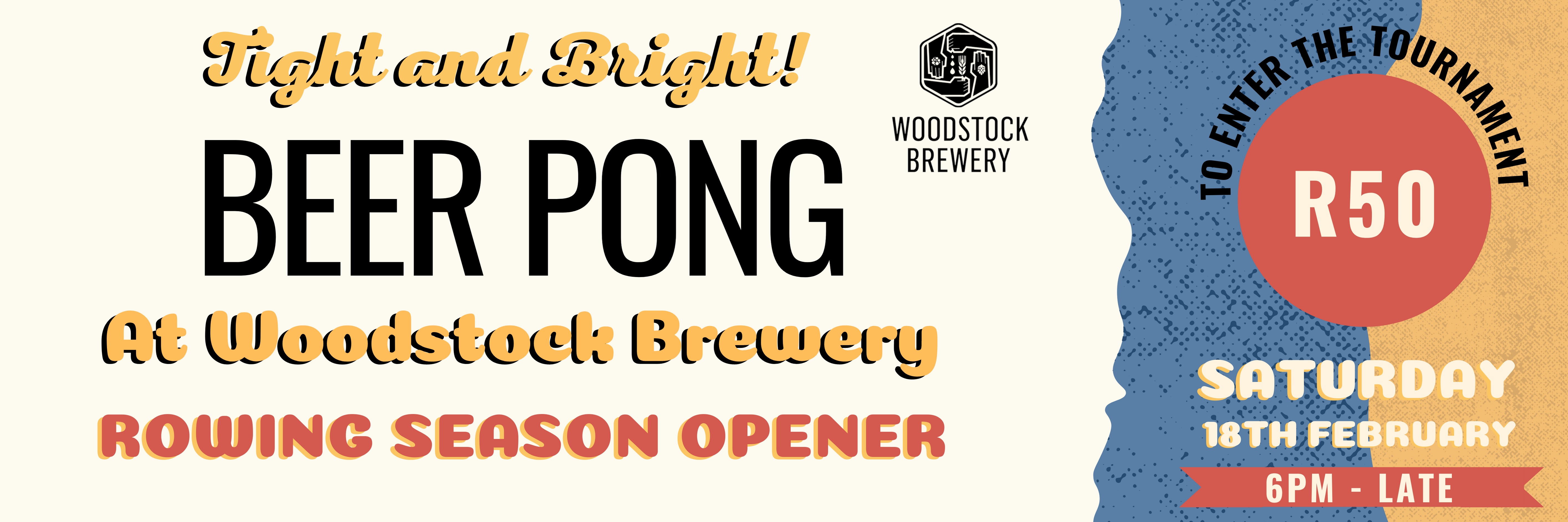 Beer Pong at Woodstock Brewery 