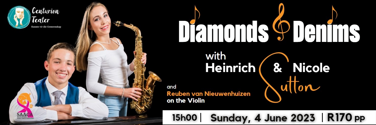 Heinrich and Nicole Sutton - Diamonds and Denims (@ Die Centurion Teater)
