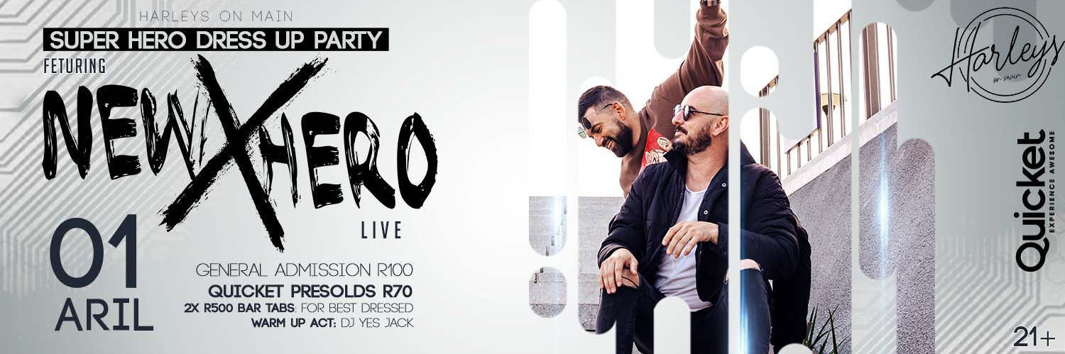 April fools super hero dress up feat. New Hero at Harleys on main