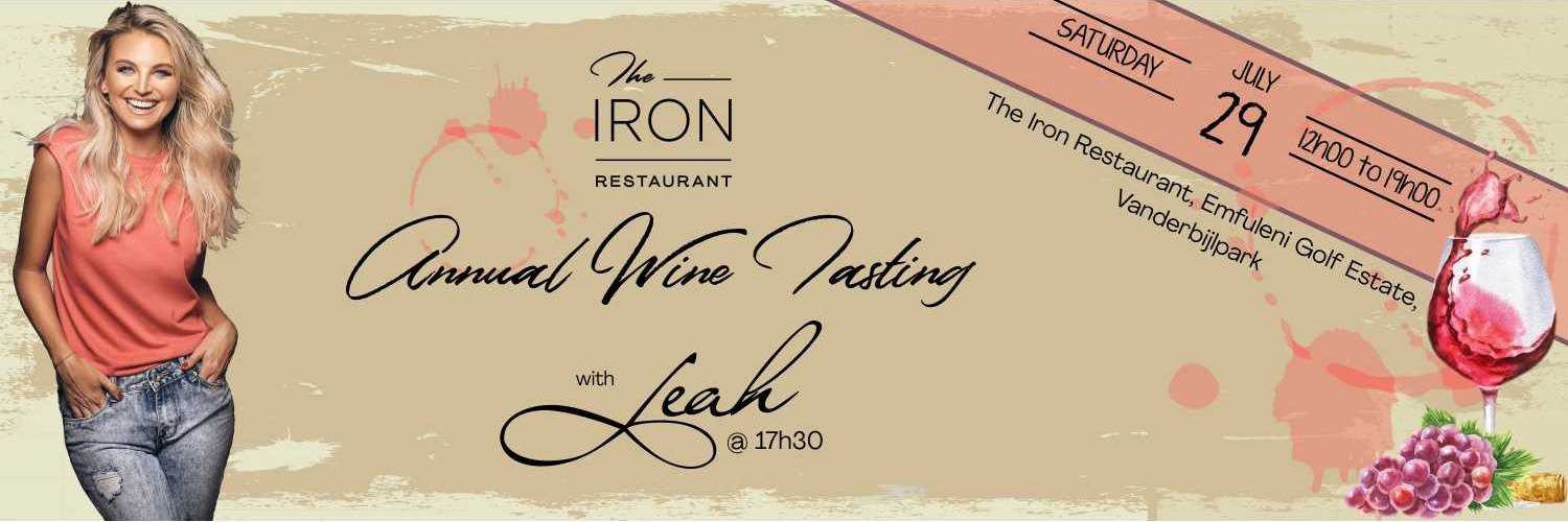 The Iron Restaurant Wine Tasting with Leah
