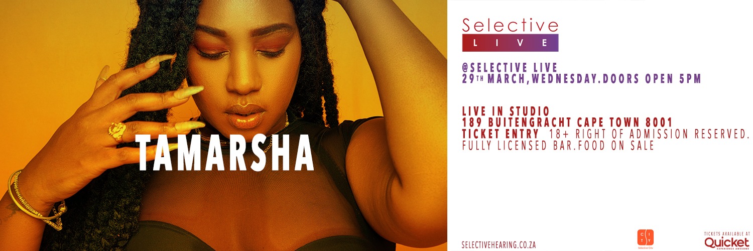 Tamarsha at Selective Live 