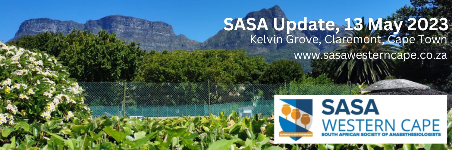 SASA Western Cape Update, 13 May 2023, Kelvin Grove, Clarement, Cape Town