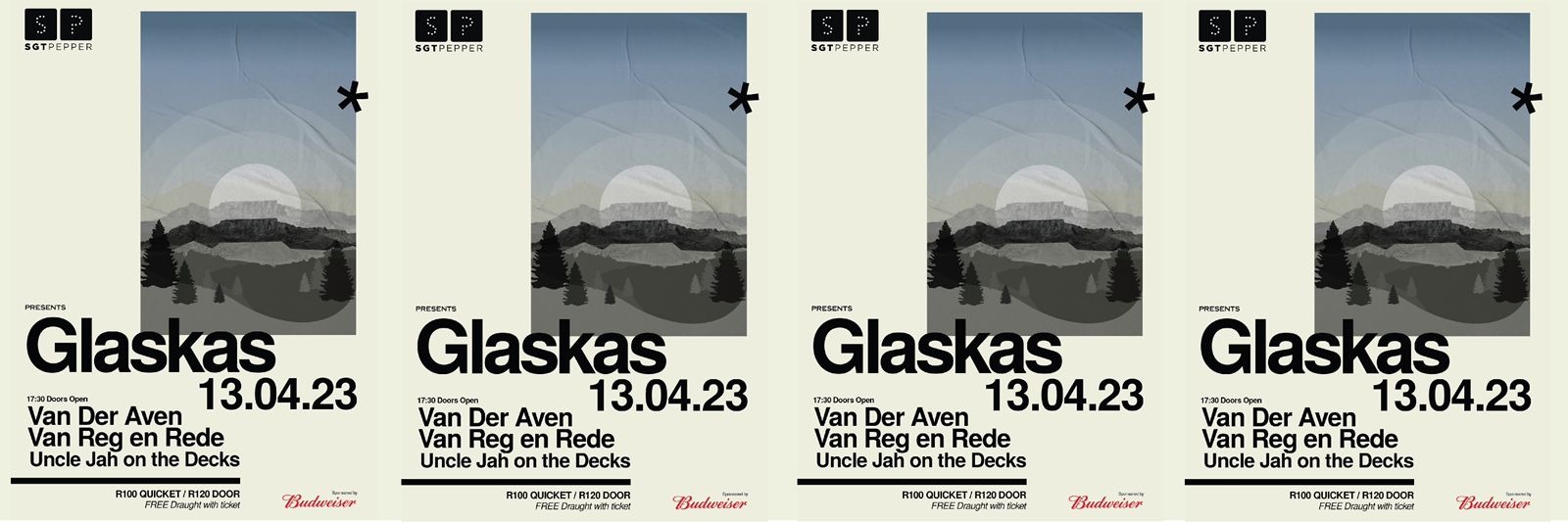 SGT. PEPPER bied aan - Glaskas, Van Der Aven, Van Reg & Rede