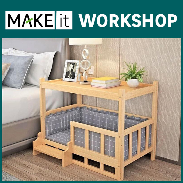 Book tickets for How to make a Pet bed (cushion not included)